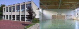 Turnhalle unten / Schulhaus Rotacker