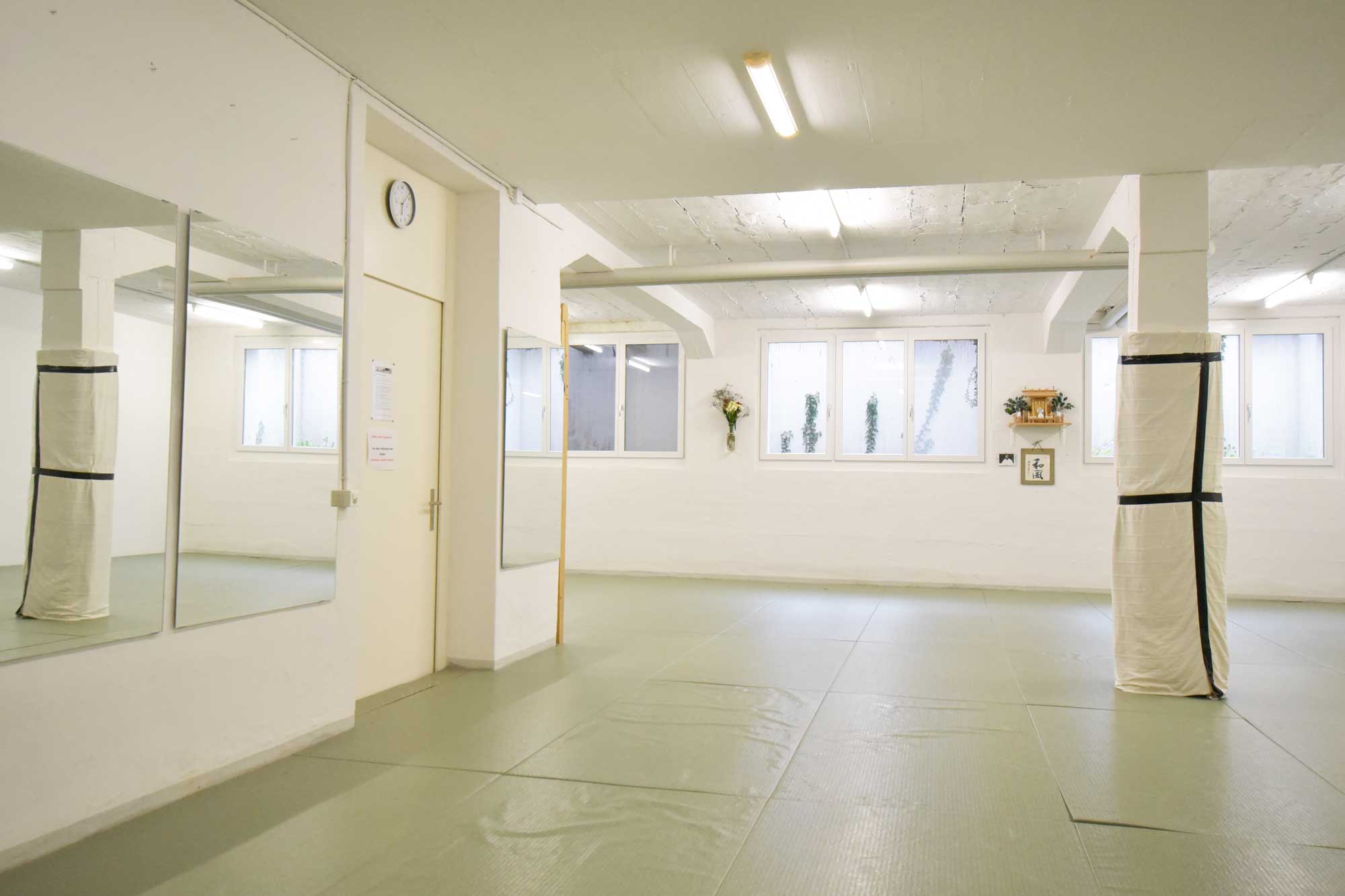 Dojo für Kampfkunst oder Yoga